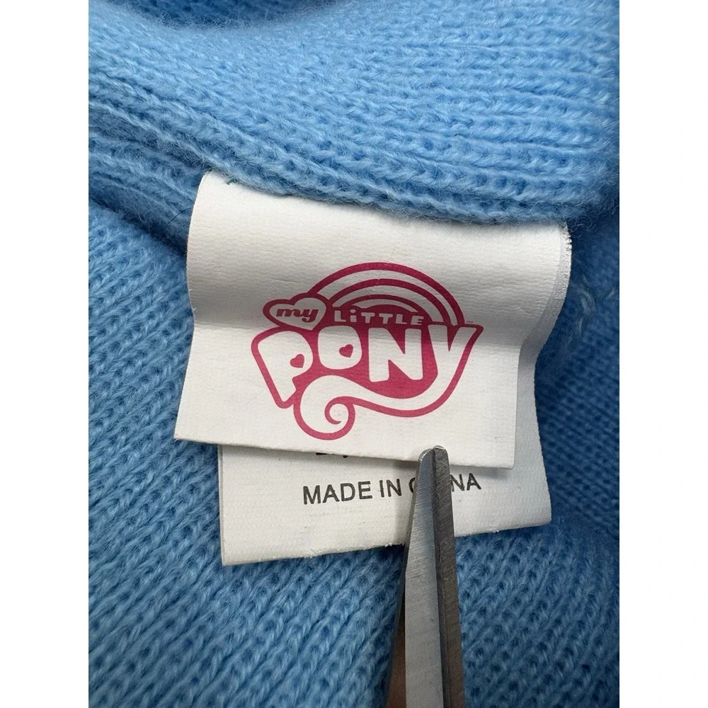 2016 My Little Pony Pony Pals Beanie Hat Pinkie Pie Rainbow Dash Blue Hasbro OS